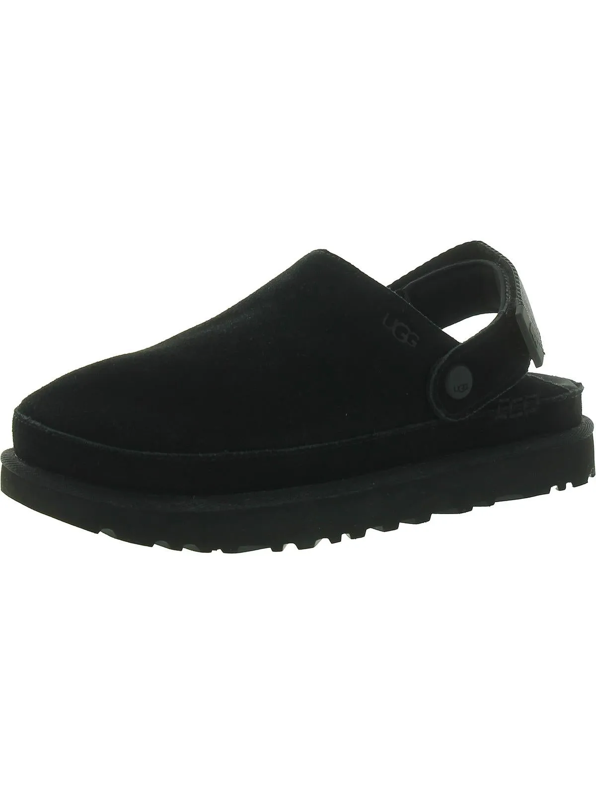 Goldenstar  Womens Suede Slip-On Clogs