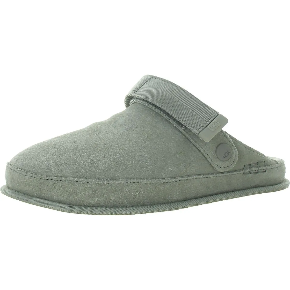 Goldenstar  Womens Suede Slip-On Clogs