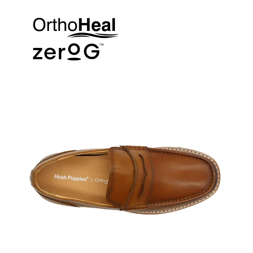 Gunner Penny Men's Shoes - Tan Leather
