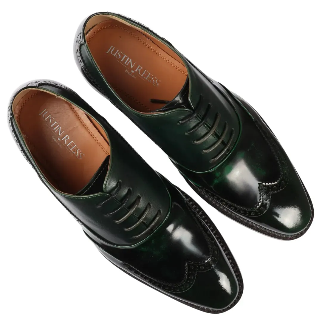 Harry Patent Leather Brogue Shoes