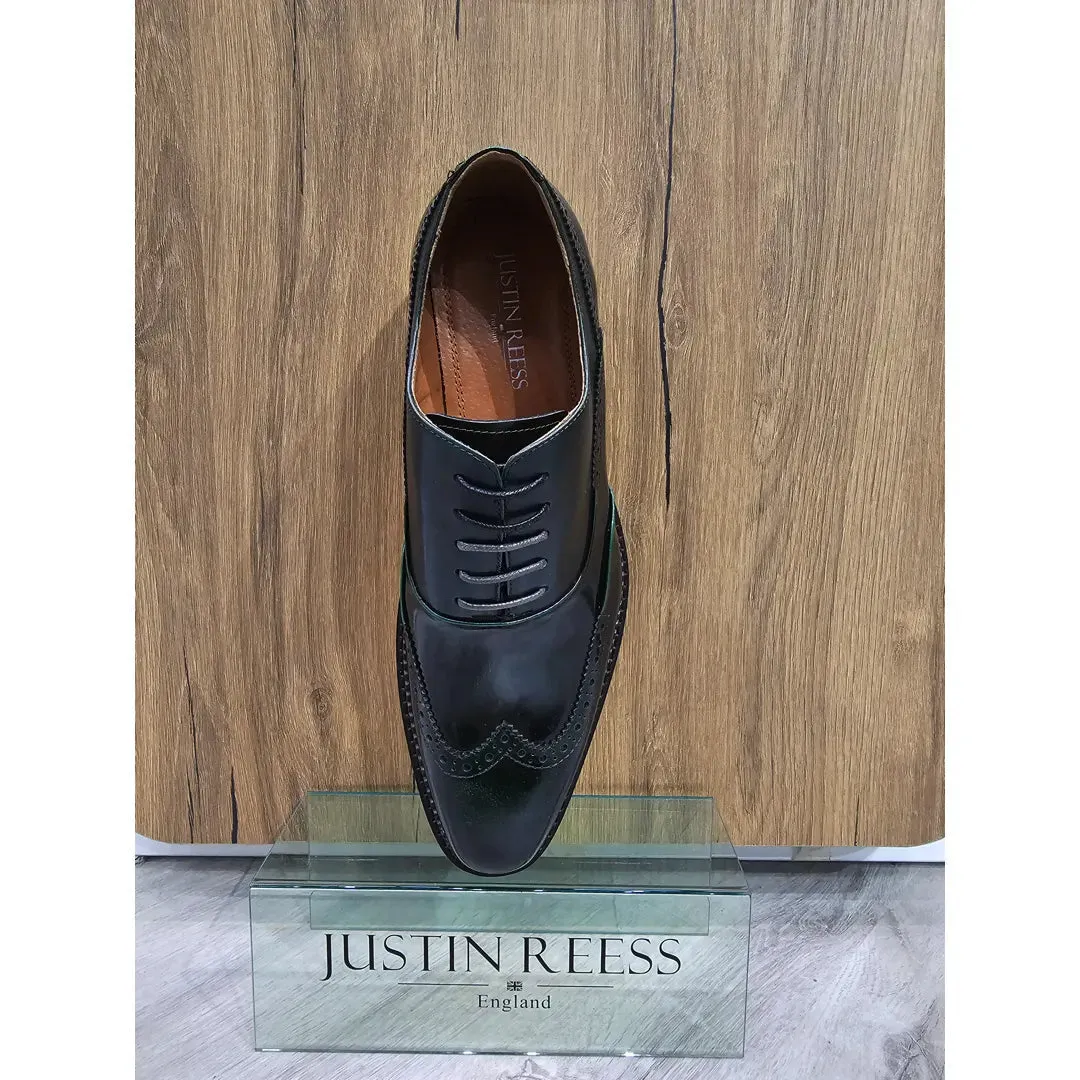Harry Patent Leather Brogue Shoes