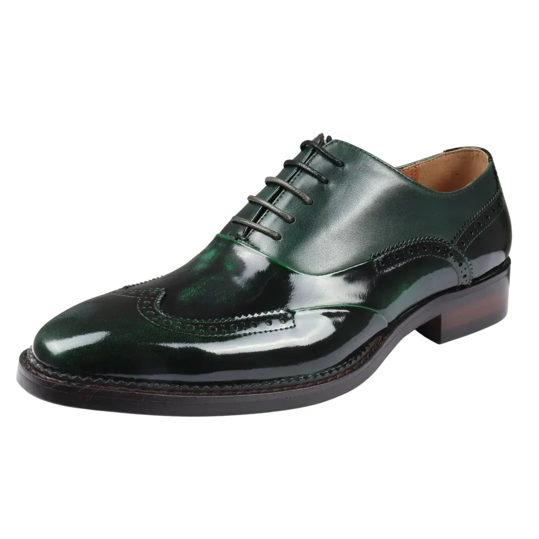 Harry Patent Leather Brogue Shoes