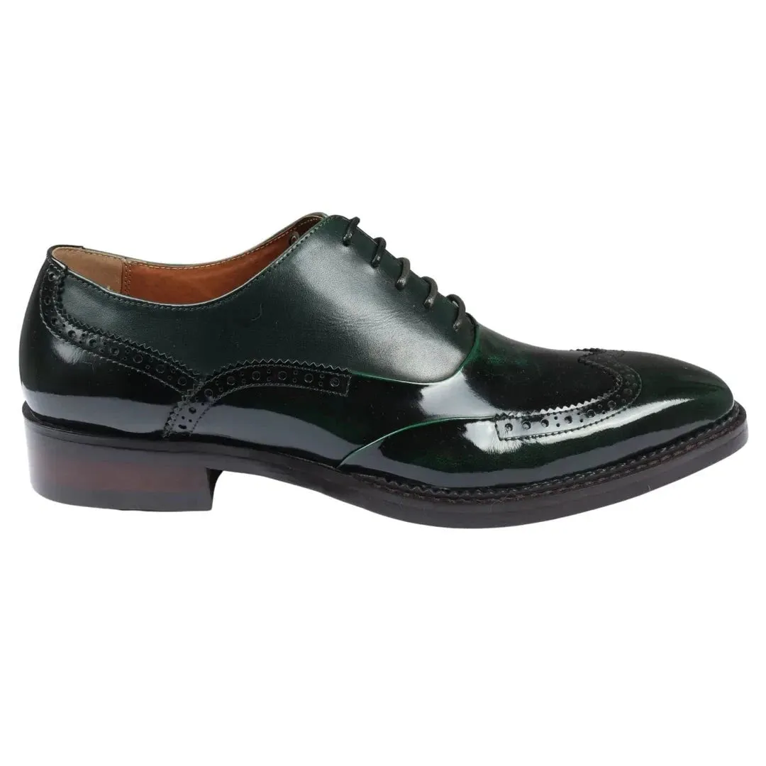 Harry Patent Leather Brogue Shoes