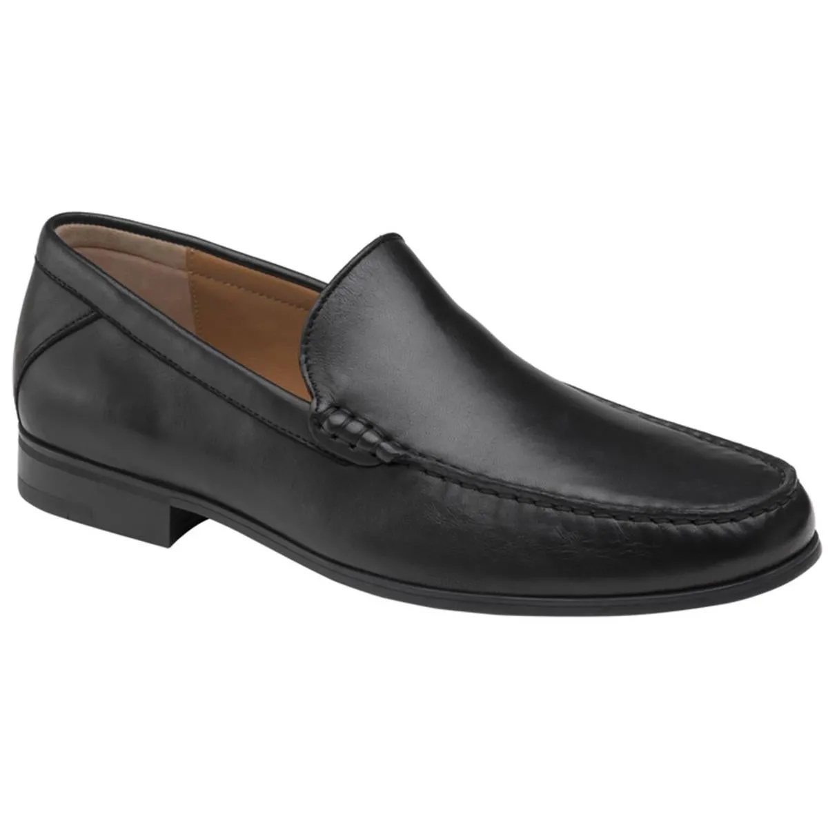 Hawkins Venetian Mens Leather Slip On Loafers