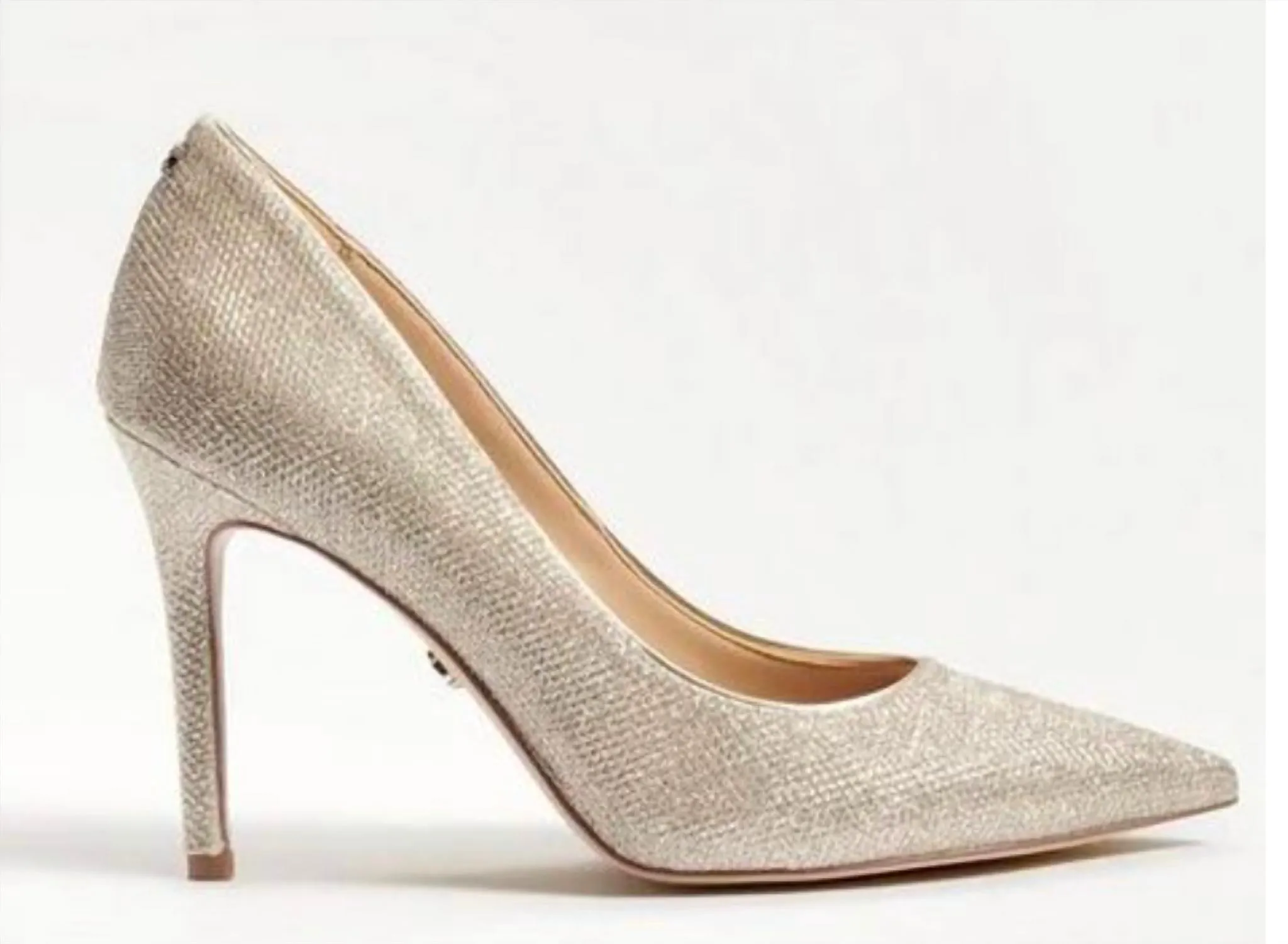 Hazel Pump In Glam Gold