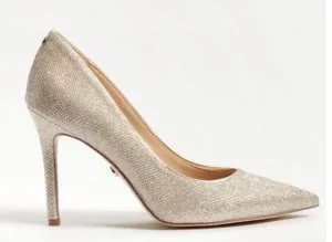 Hazel Pump In Glam Gold