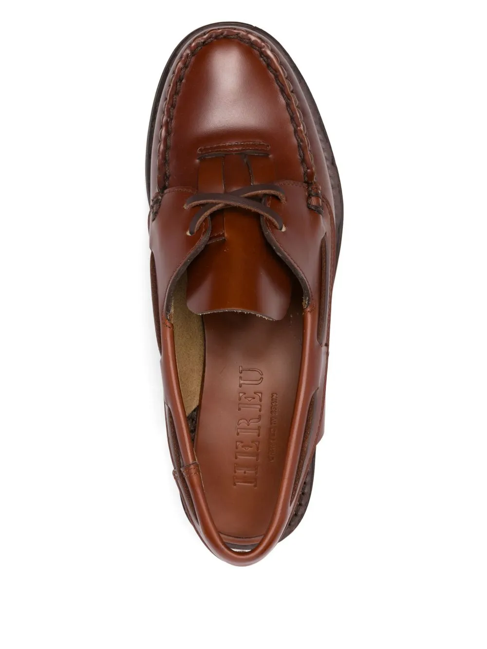 Hereu Women's Flat Shoes Leather