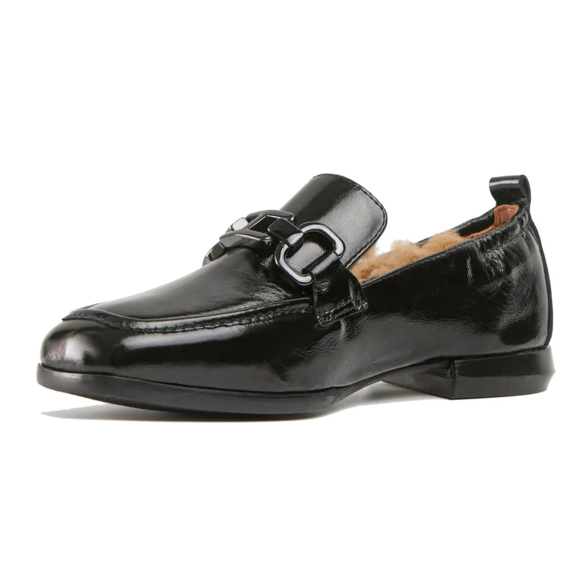 Homers Women's Lena 21544 SuperLux Black Patent