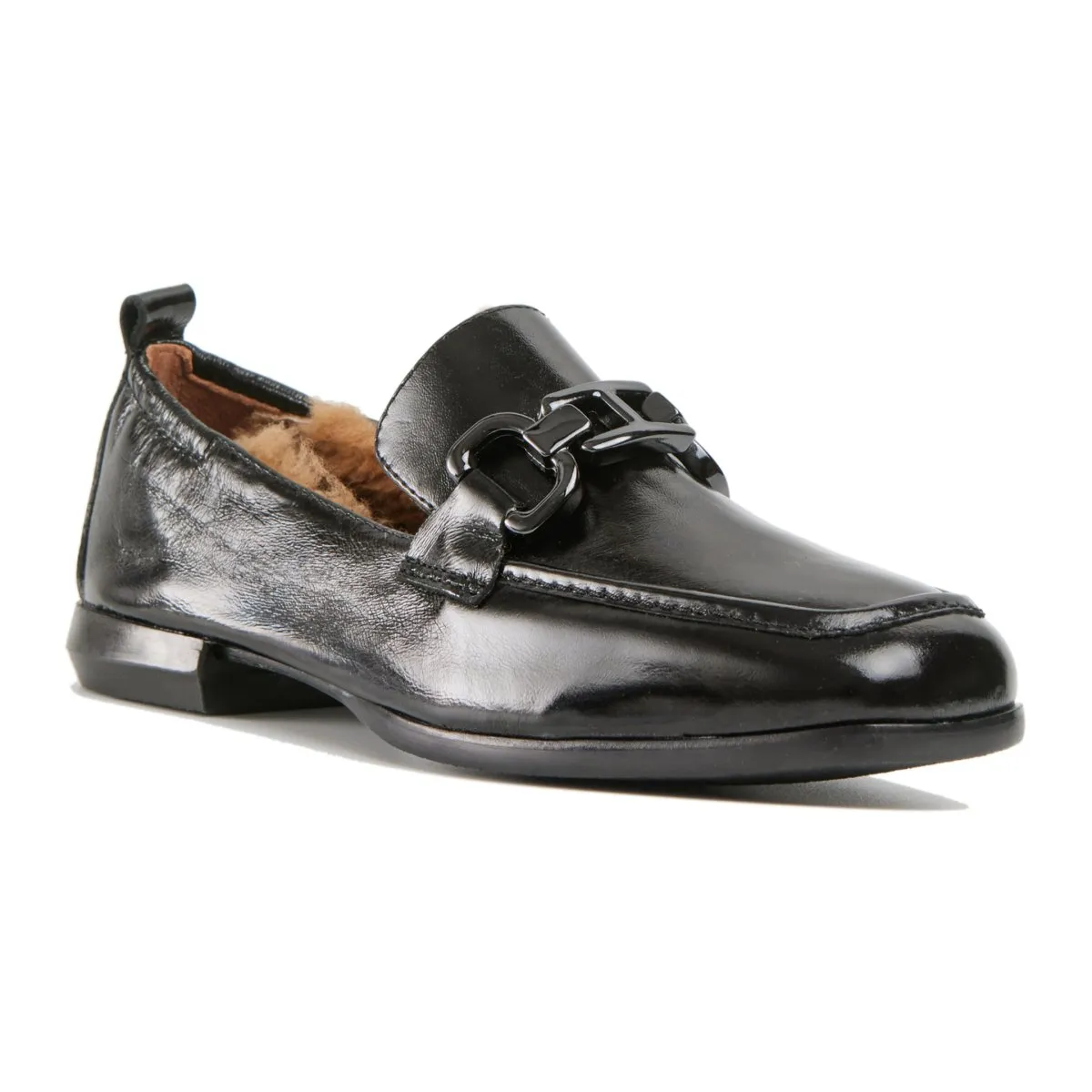 Homers Women's Lena 21544 SuperLux Black Patent