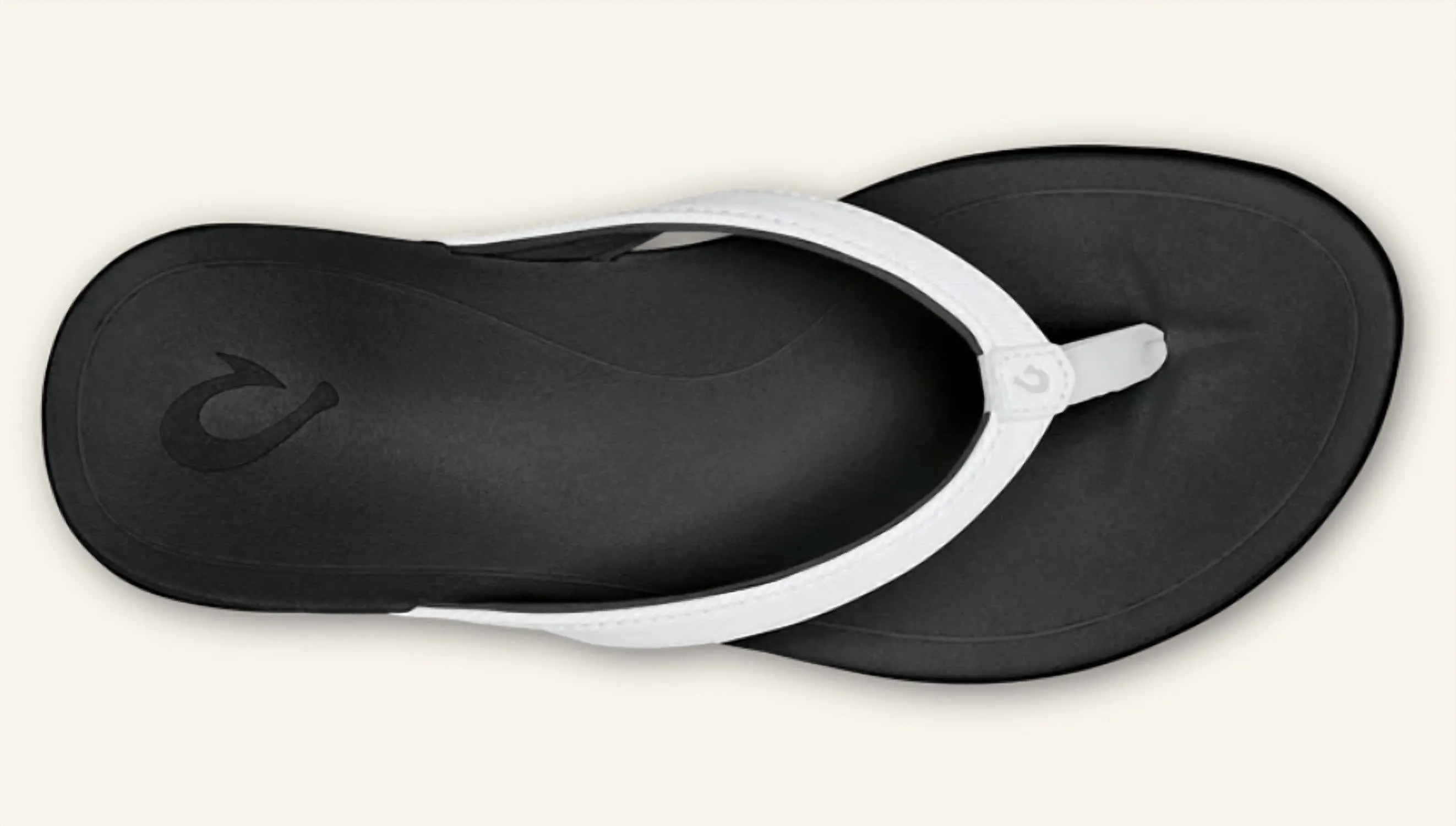 Ho'opio Beach Sandal In White/onyx