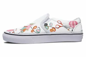 I Heart Sewing Slip-On Shoes