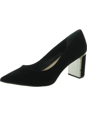 Jensonn Womens Leather Pointed Toe Dress Heels