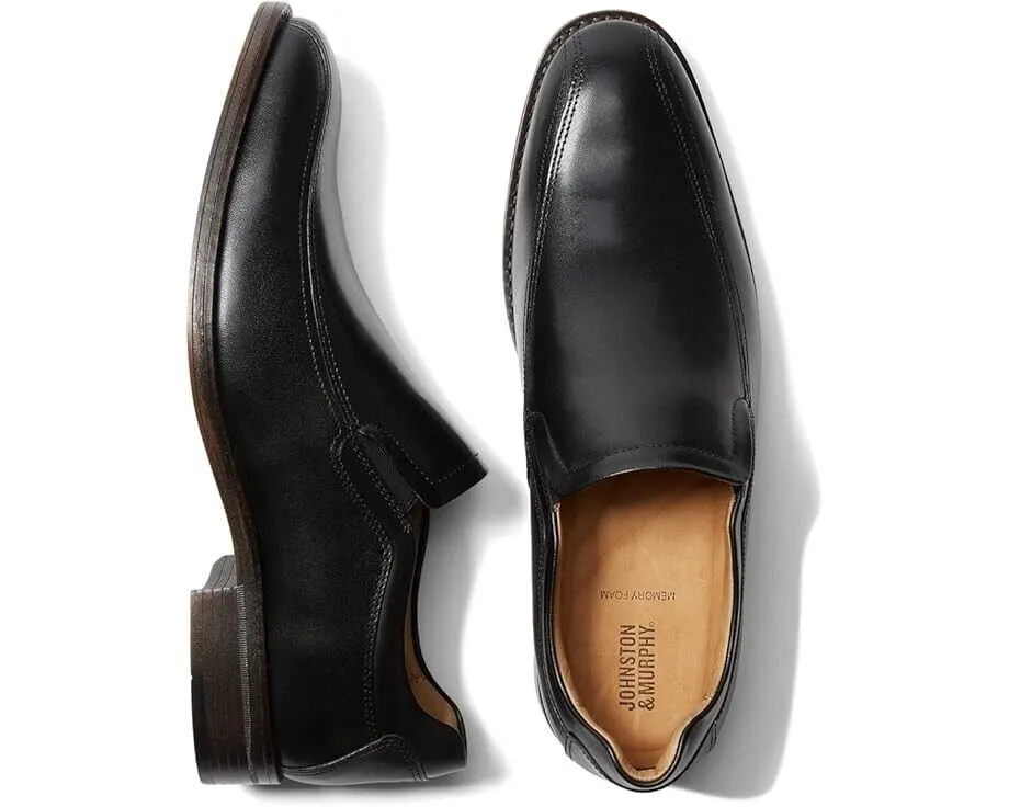 Johnston & Murphy Lewis Venetian 15-7965 Men's US 10 Black Dress Shoes ZPO1638 (Black,10)