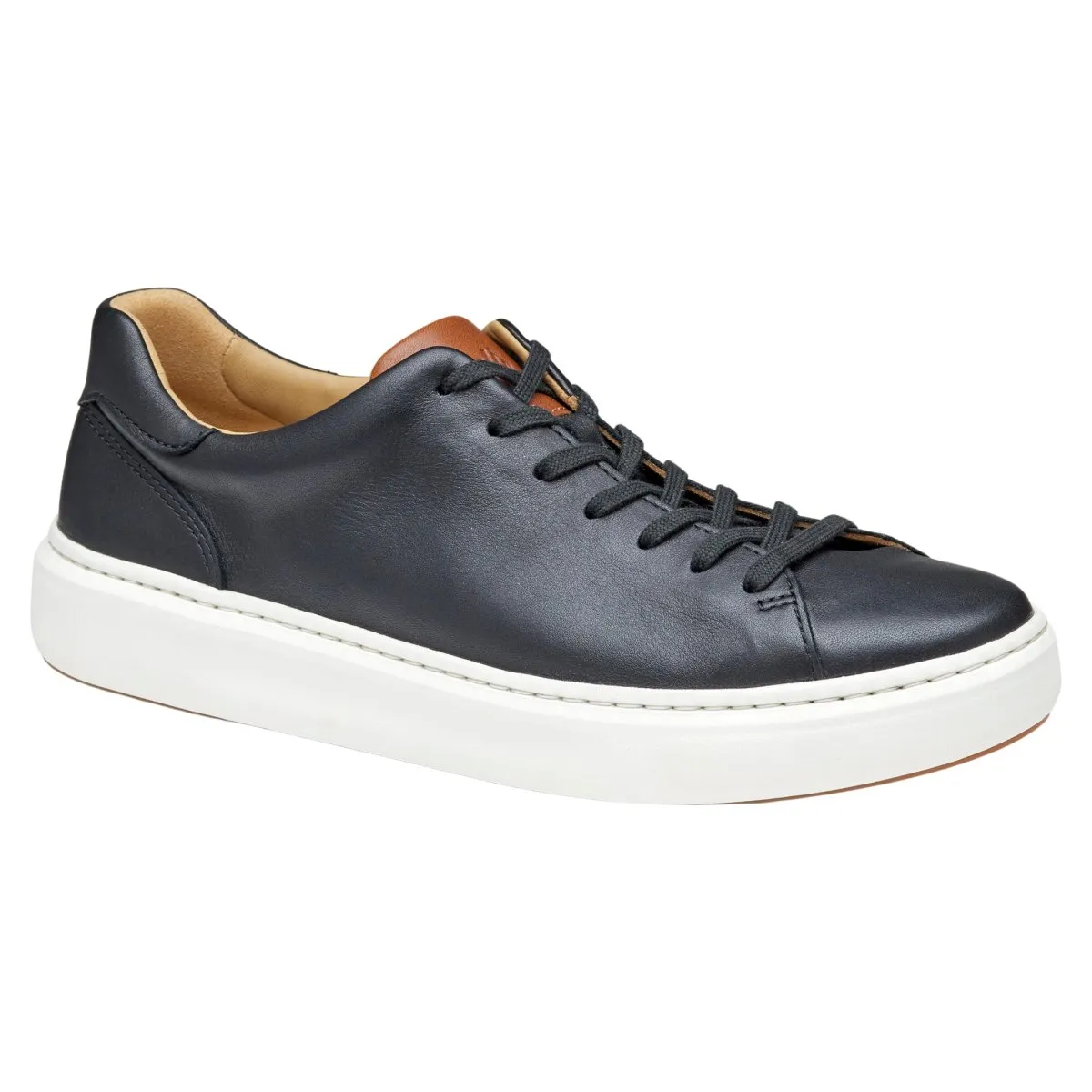 Johnston & Murphy Men's Anders Lace-to-Toe Black Leather