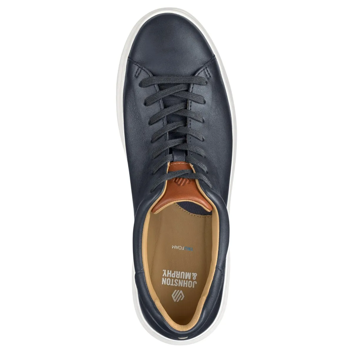 Johnston & Murphy Men's Anders Lace-to-Toe Black Leather