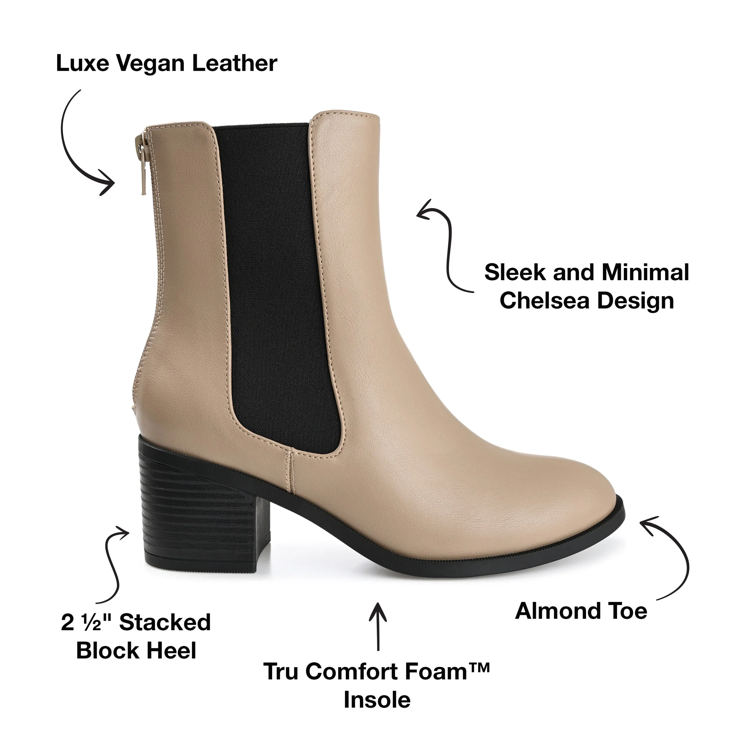 Journee Collection Women's Tru Comfort Foam Tayshia Bootie