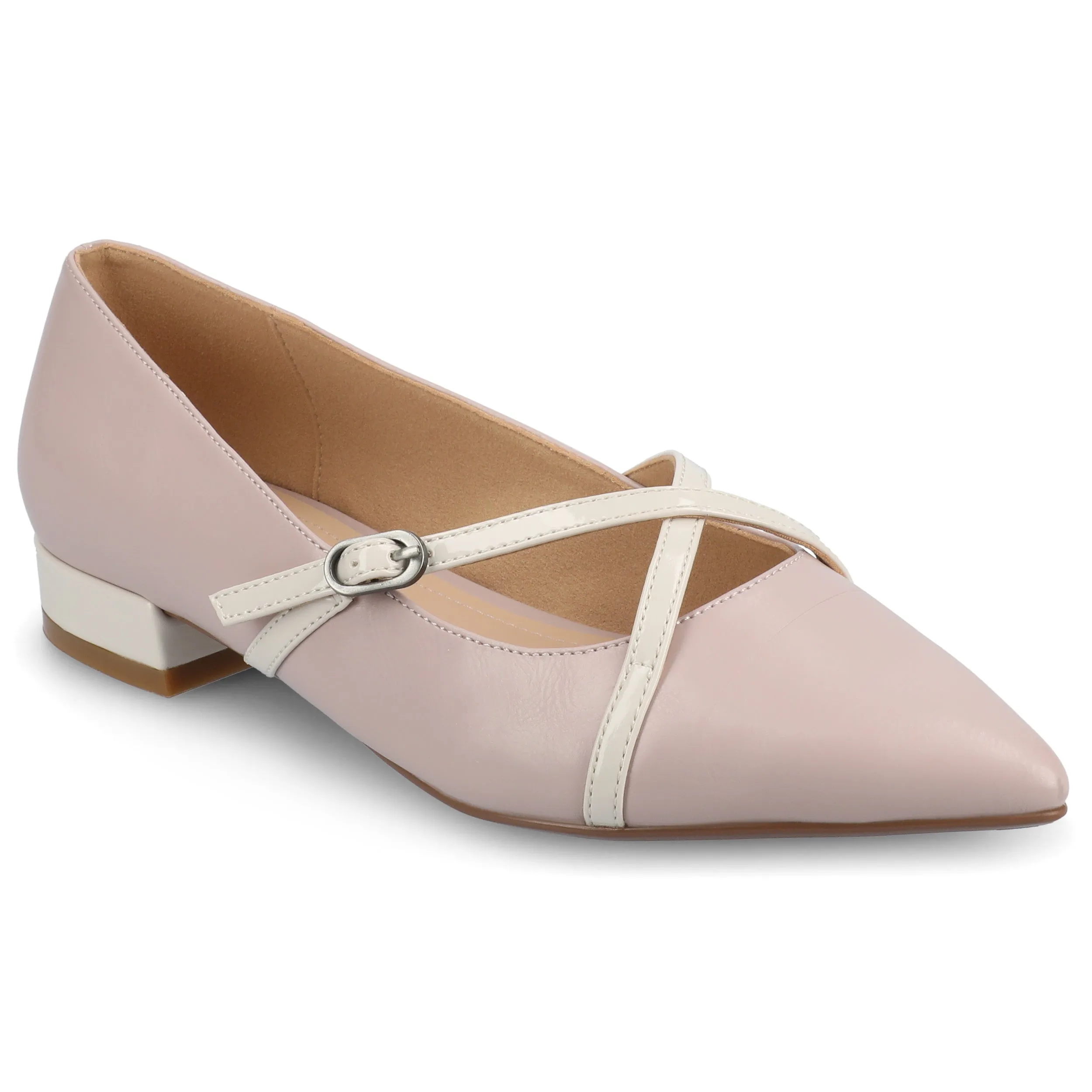 Journee Women's Camby Medium and Wide Width Dress Flats