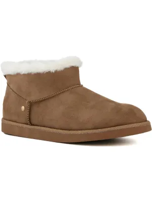 Kanoa Womens Soft cozy Shearling Boots