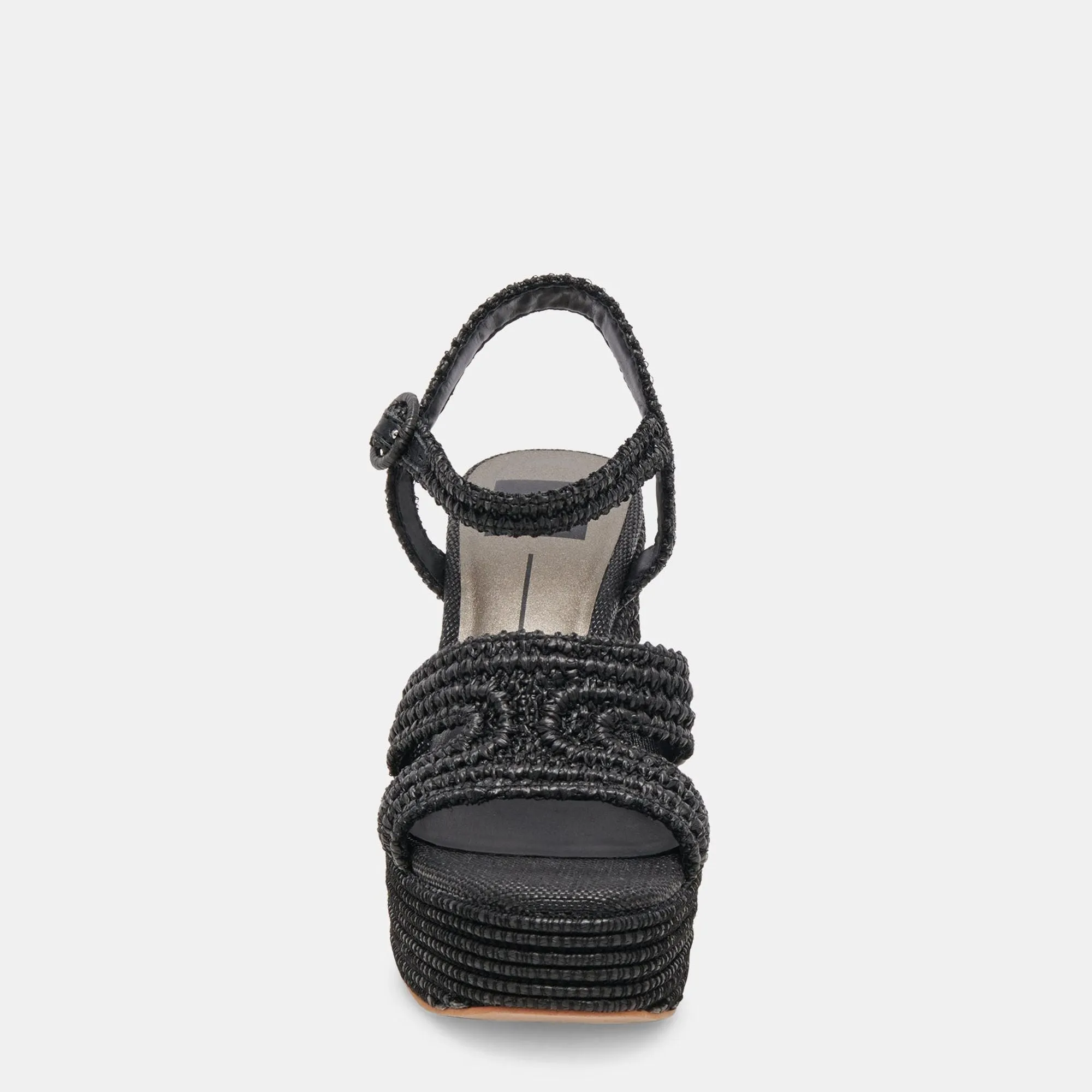 Lacye Heels Onyx Woven