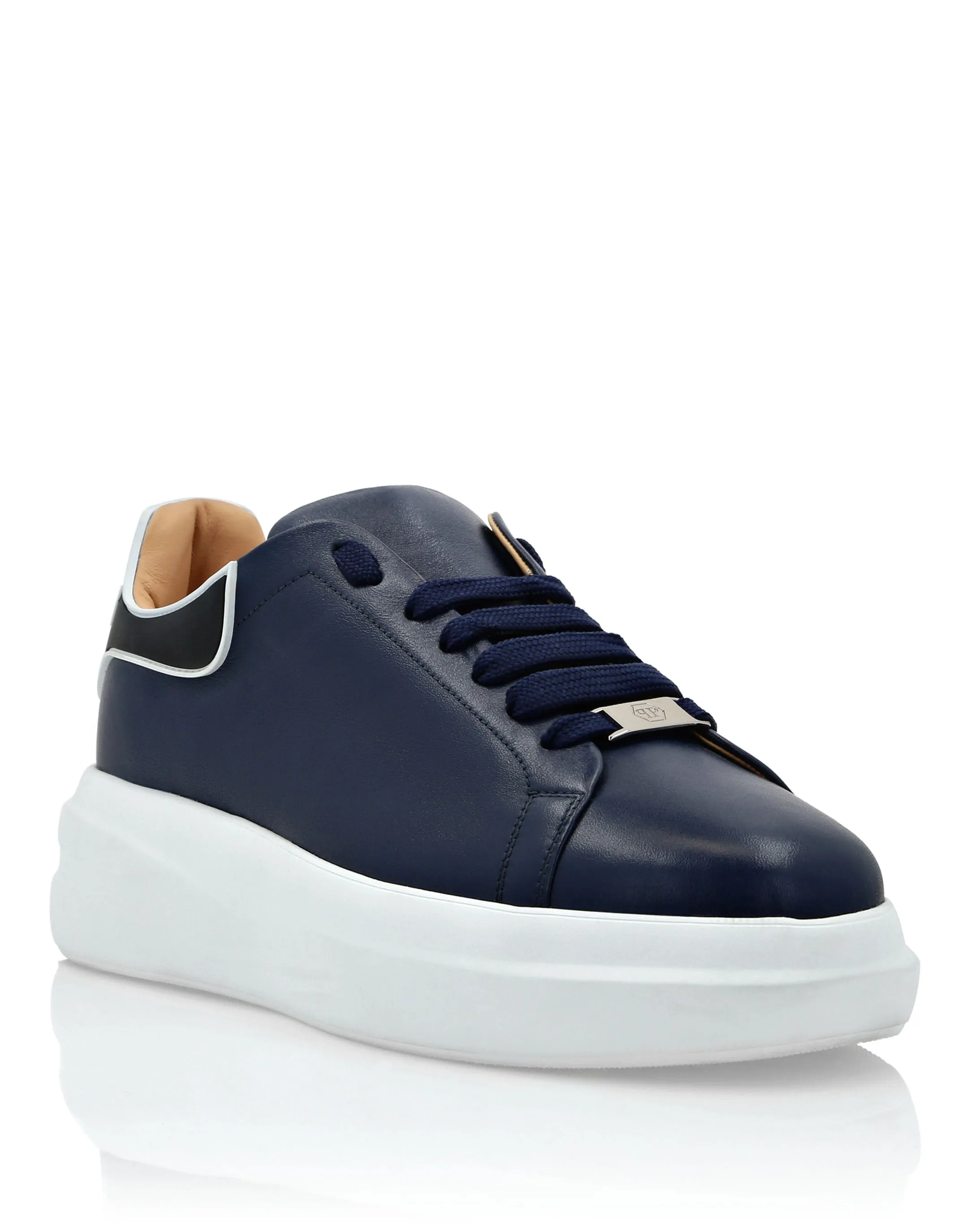 Leather Lo-Top Sneakers