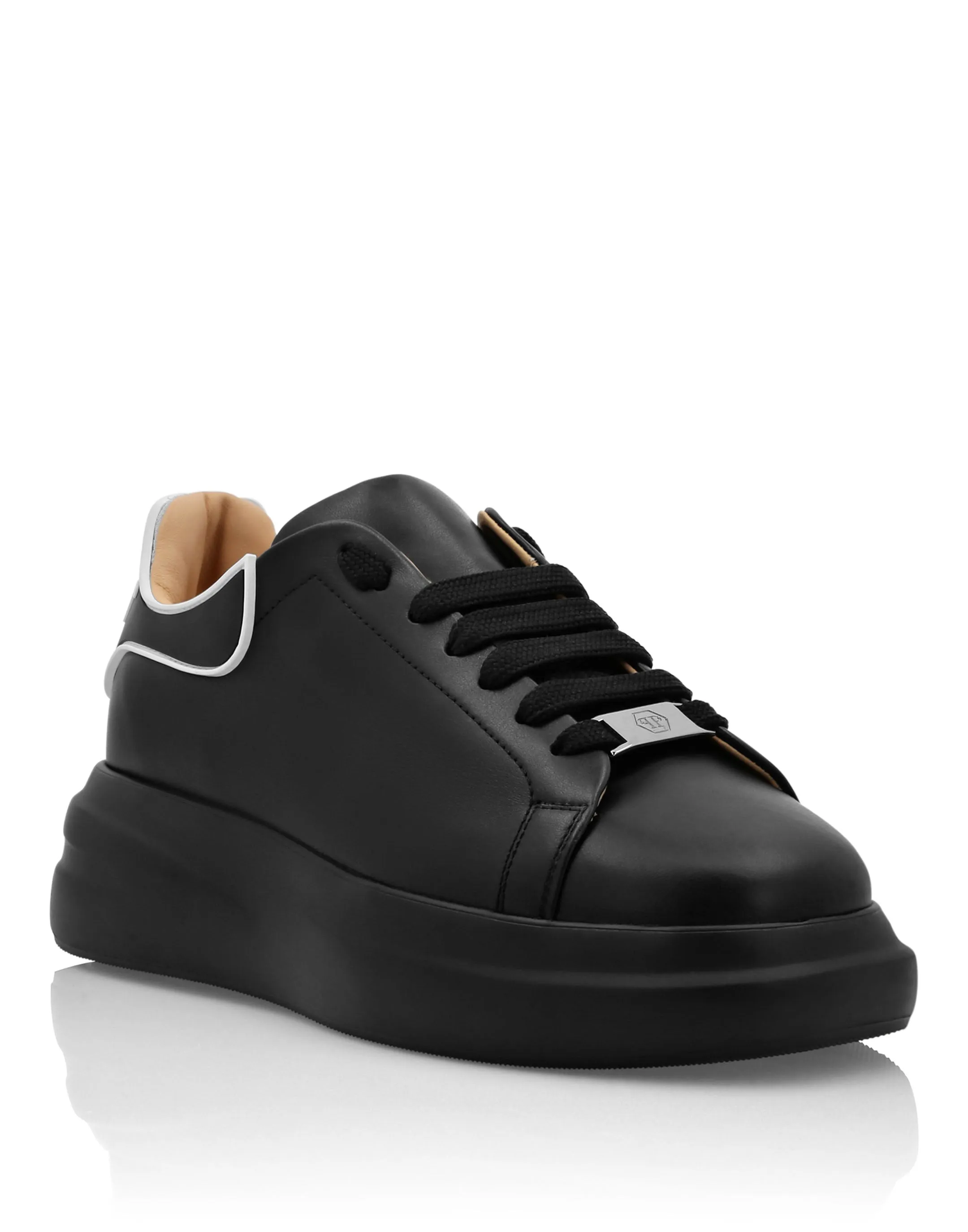 Leather Lo-Top Sneakers