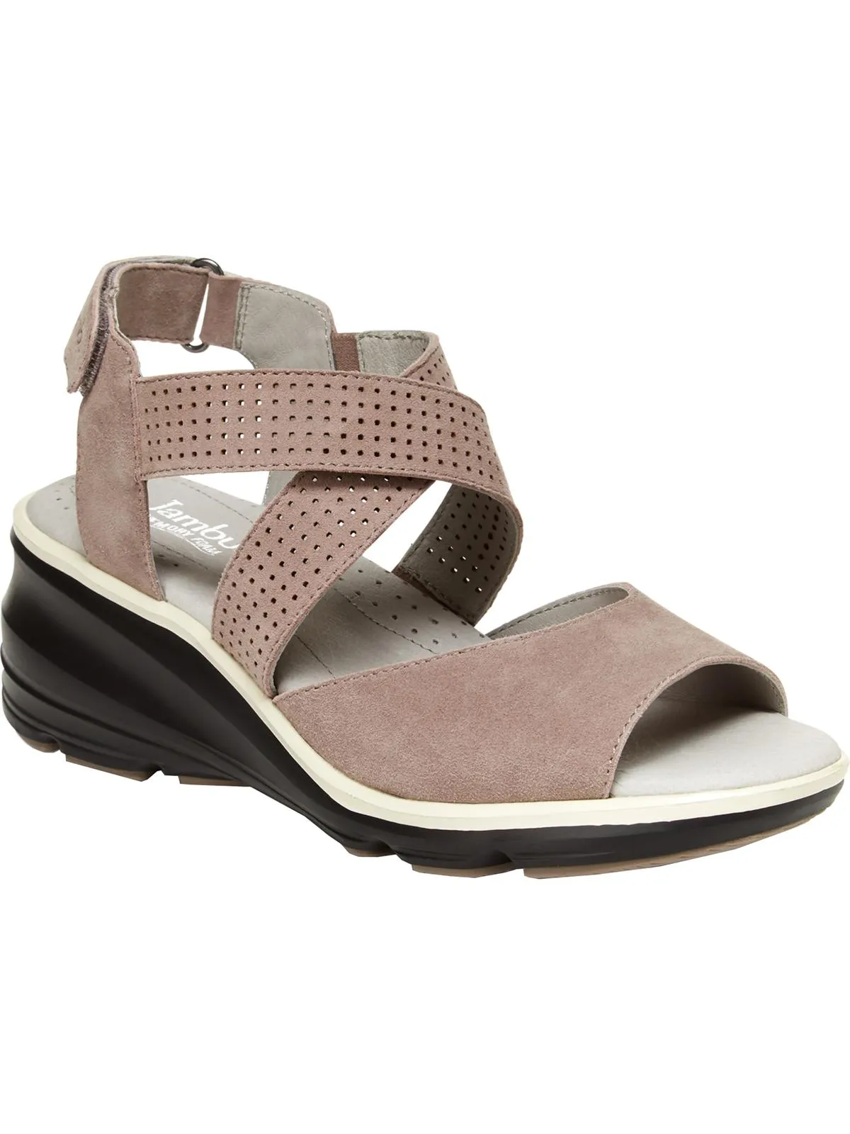 Lilly Womens Suede Strappy Dress Sandals