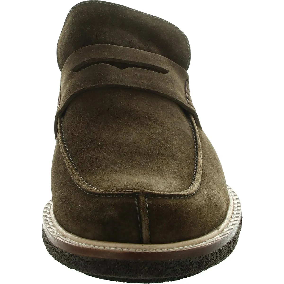 LucZB Mens Leather Slip On Loafers