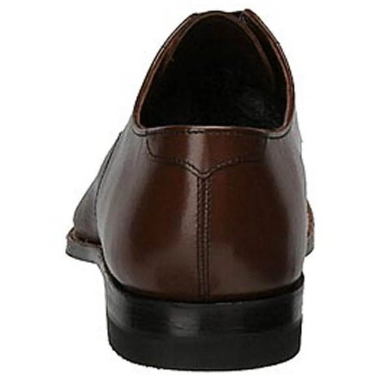 Madison Mens Leather Lace Up Cap Toe Oxfords