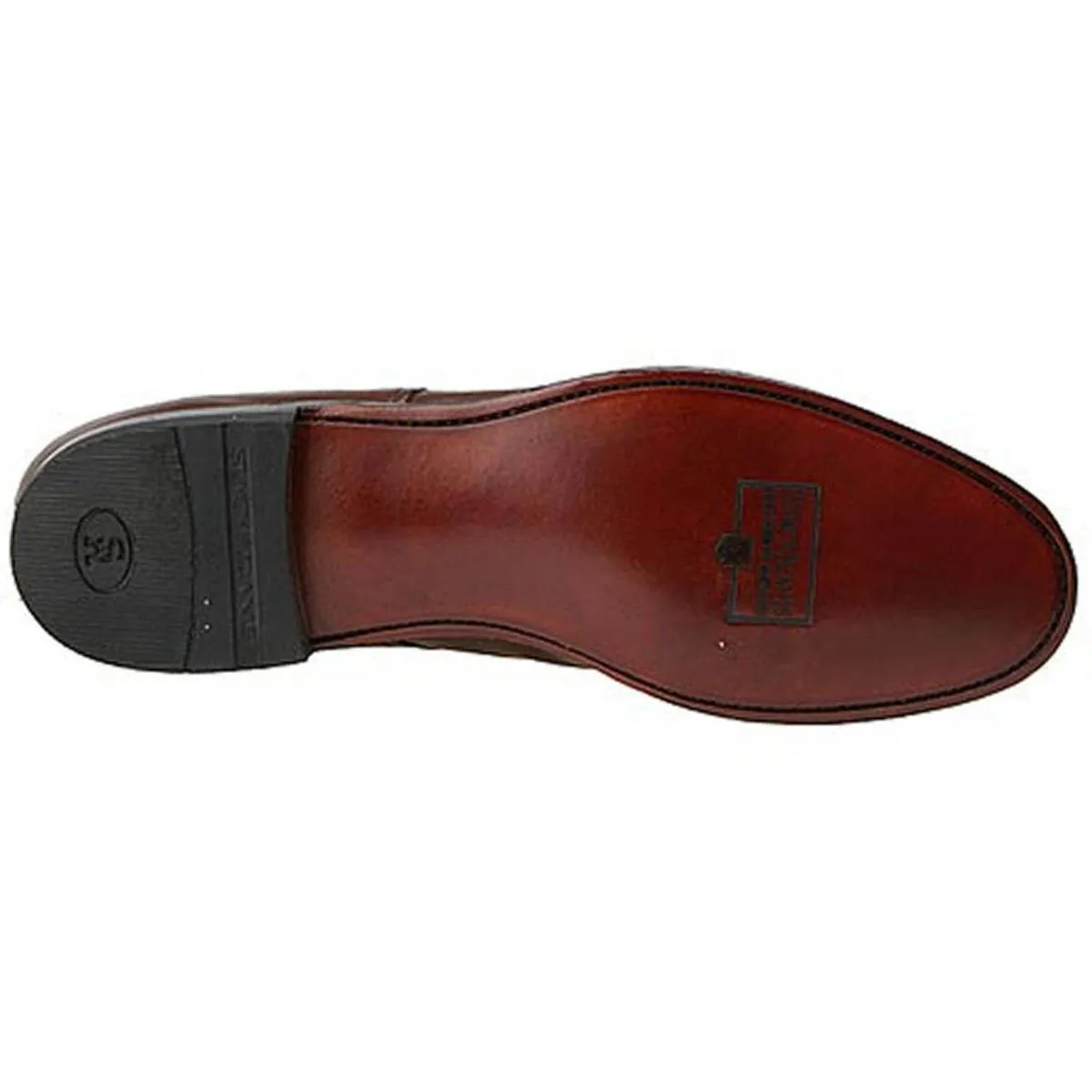 Madison Mens Leather Lace Up Cap Toe Oxfords