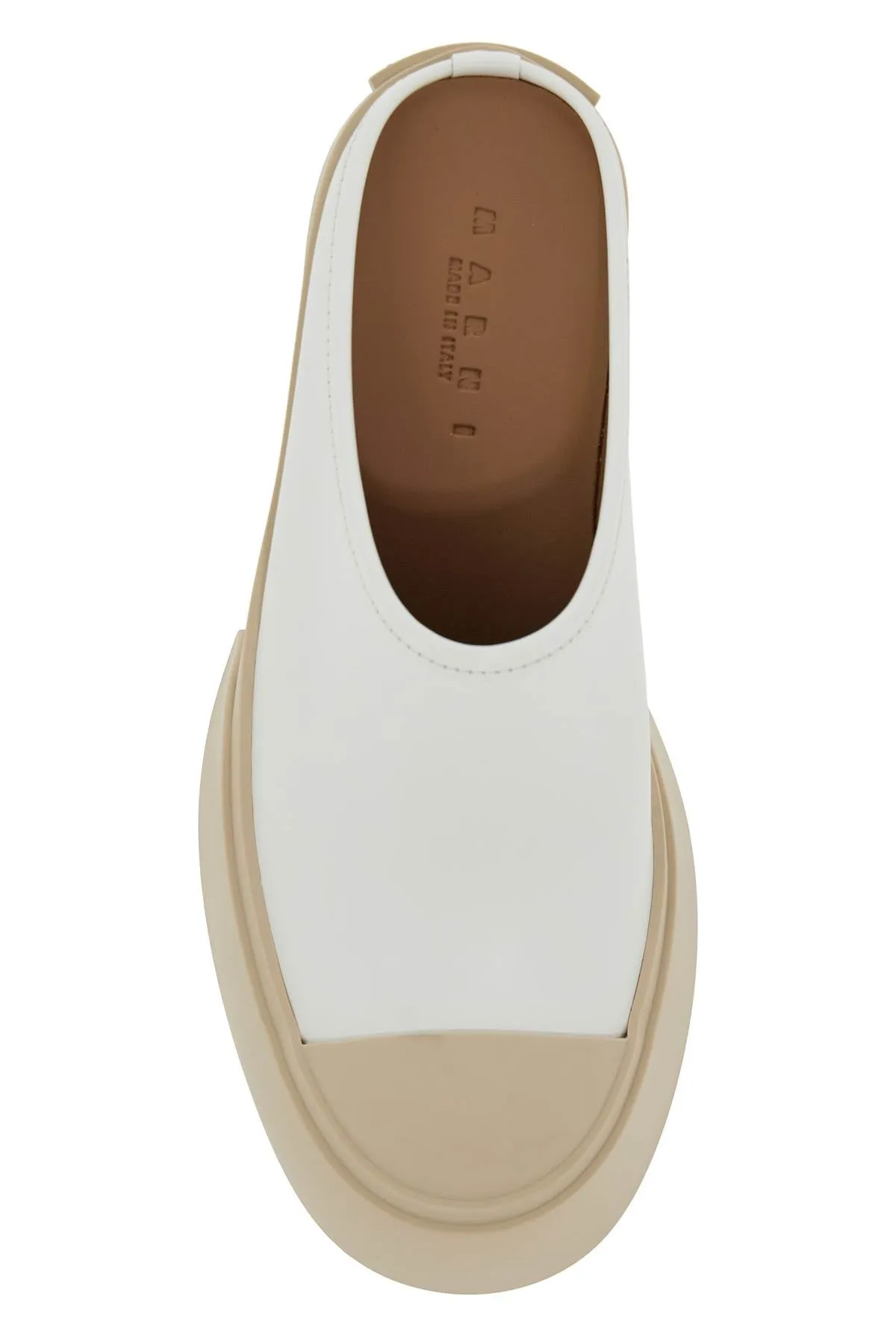 Marni Women's Smooth Leather Pablo Clogs