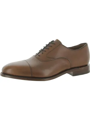Melton Mens Leather Comfort Oxfords