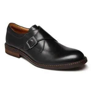 Men's Anders Monk Strap Shoes In Black