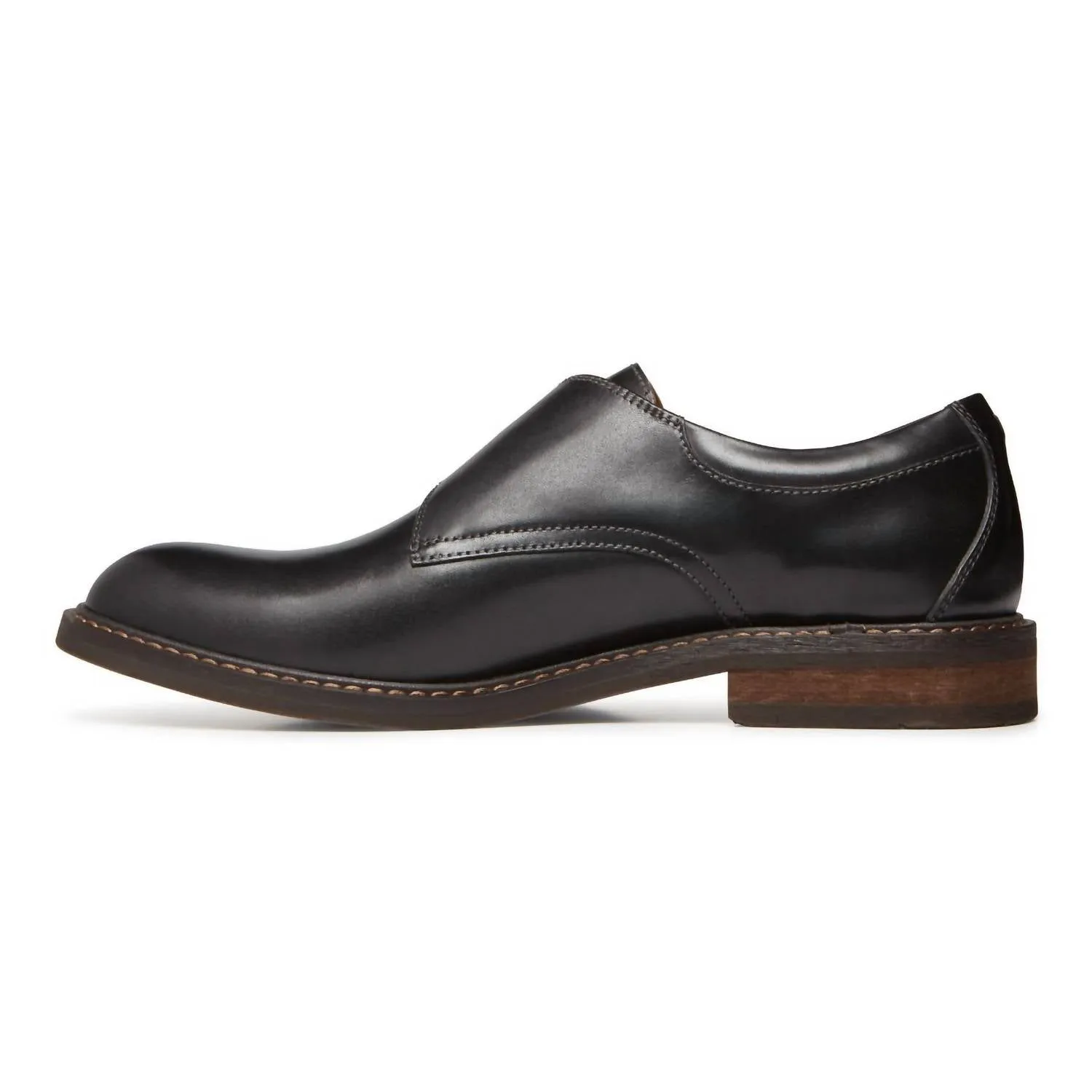 Men's Anders Monk Strap Shoes In Black