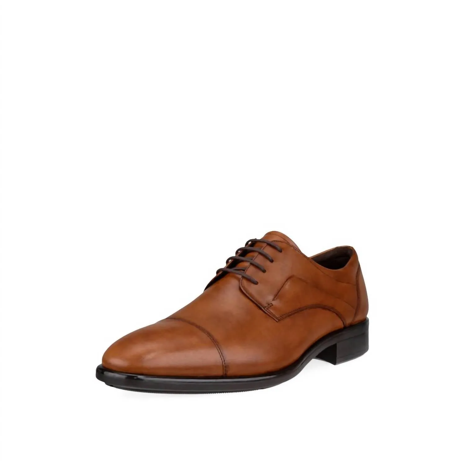 Men's Citytray 2 Cap Toe Dress Shoe In Amber