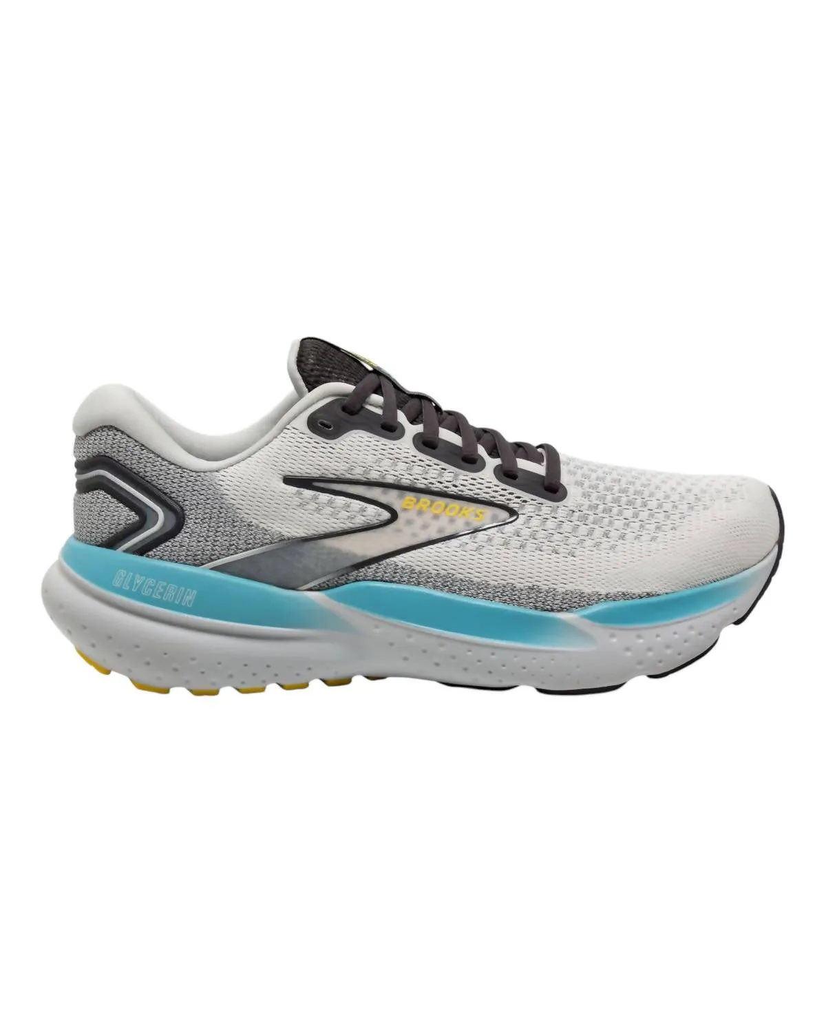 Men's Glycerin 21 Shoes In Coconut/forged Iron/yellow