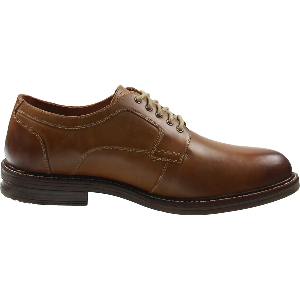 Mens Lace-Up Leather Oxfords
