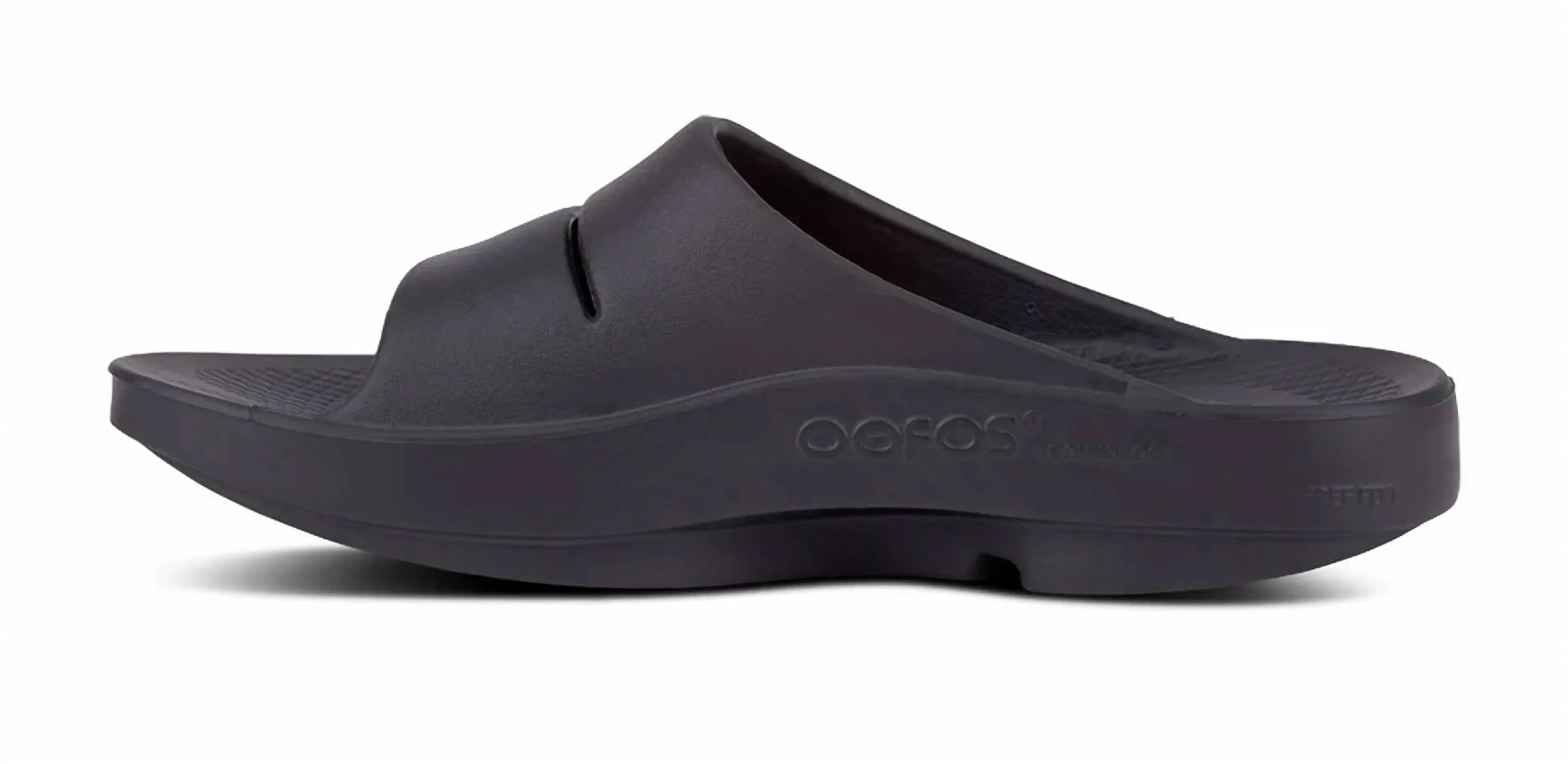Men's Ooahh Recovery Slide In Black