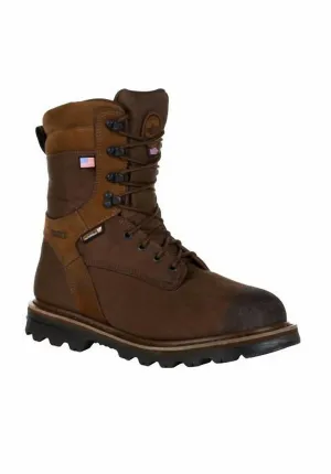 Men's Stalker Waterproof 1000G Insulated Outdoor Boot - Medium Width In Brown