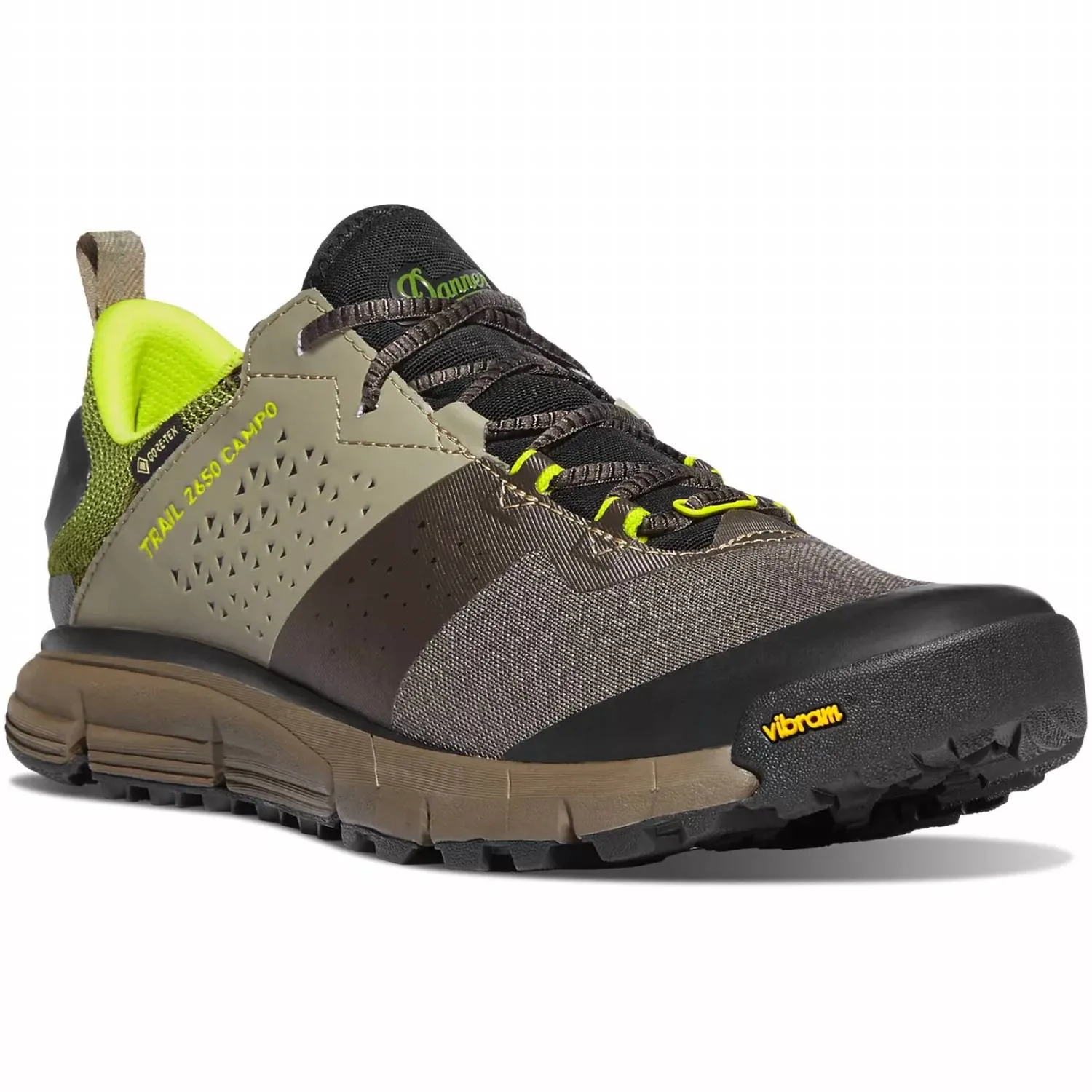 Men's Trail 2650 Campo Gtx Hiking Shoes In Brown/meadow Green