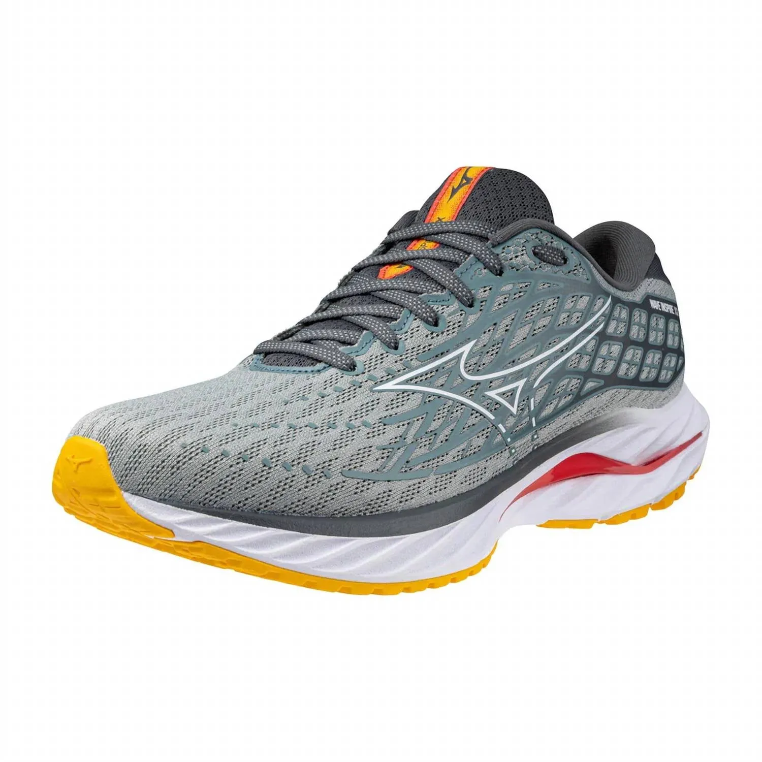 Men's Wave Inspire 20 Running Shoes In Abyss/white