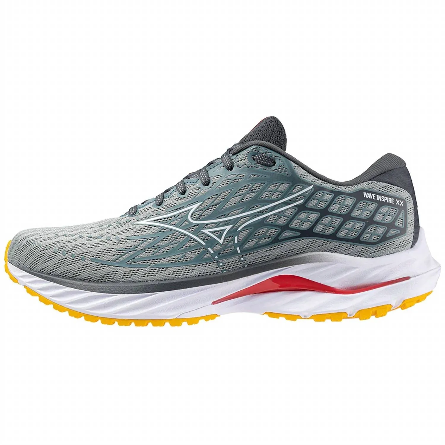 Men's Wave Inspire 20 Running Shoes In Abyss/white