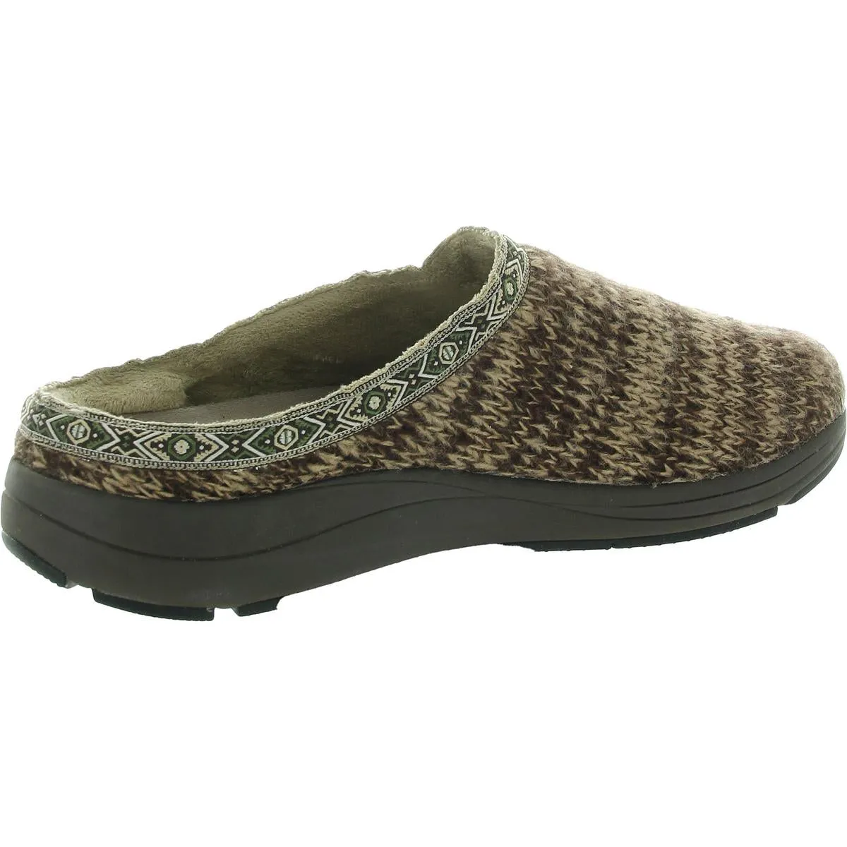Mens Woven Man Made Clogs