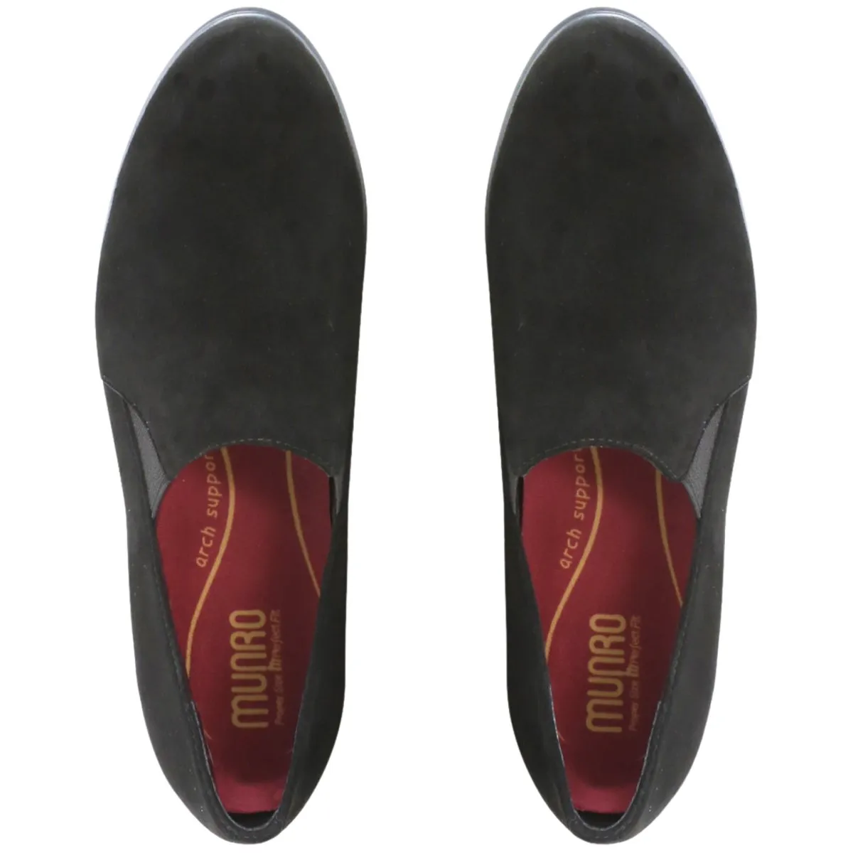 Munro Women's Kam Black Suede