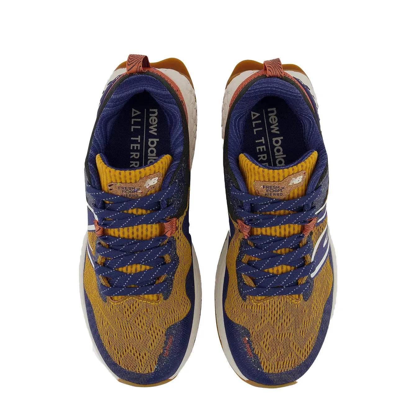 New Balance Womens Fresh Foam Hierro v7 Golden Hour / Moon Shadow / Red Clay