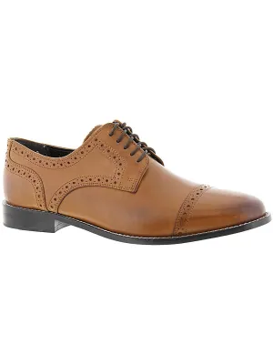 Norcross Mens Leather Brogue Oxfords
