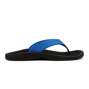 OluKai Women's Ohana Thong Sandal in Blossom/Lava Rock