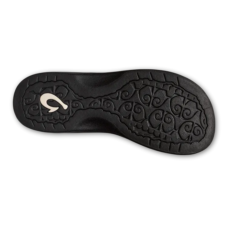 OluKai Women's Ohana Thong Sandal in Blossom/Lava Rock