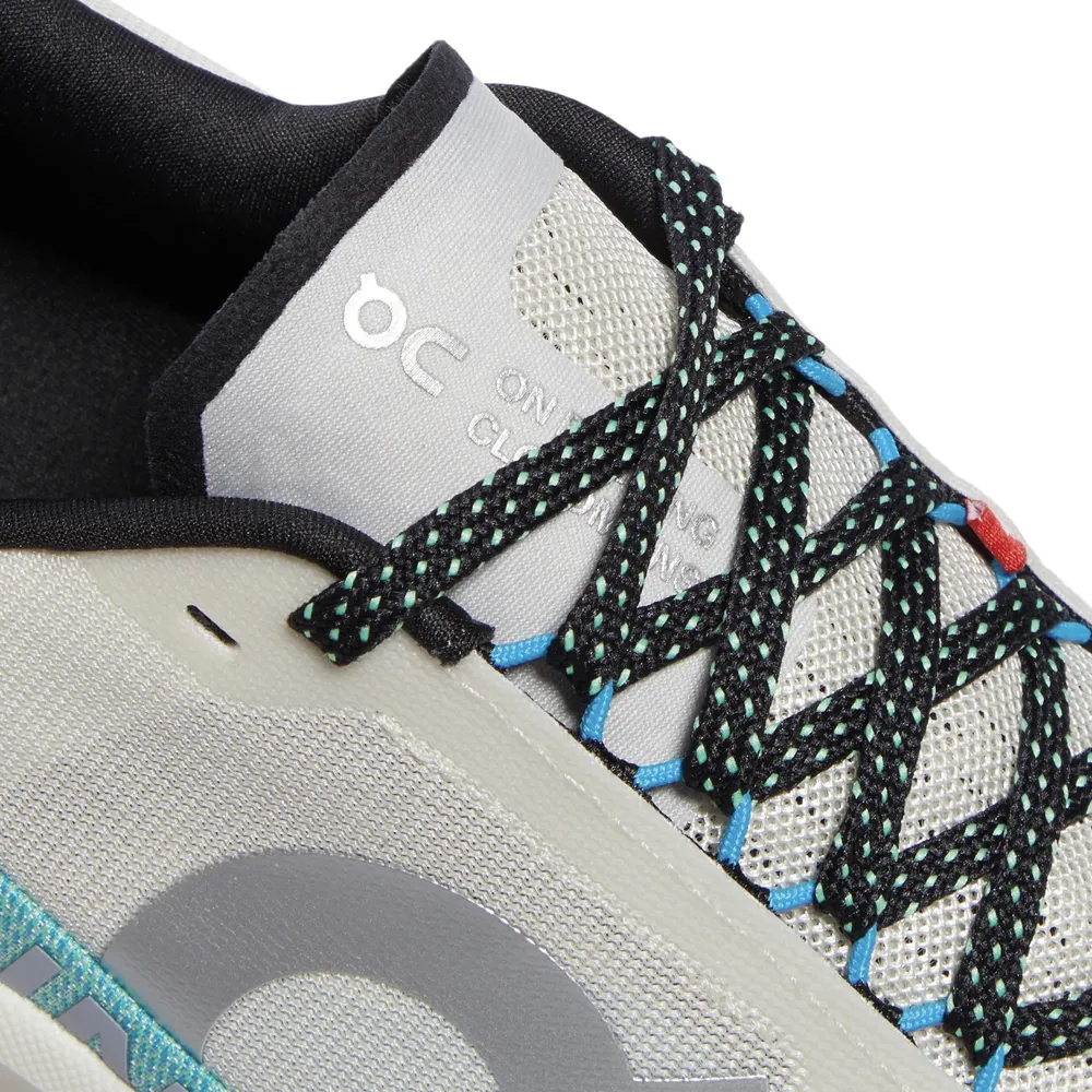 On Women's Cloudmonster 2 Sneaker in Cream/Horizon Blue