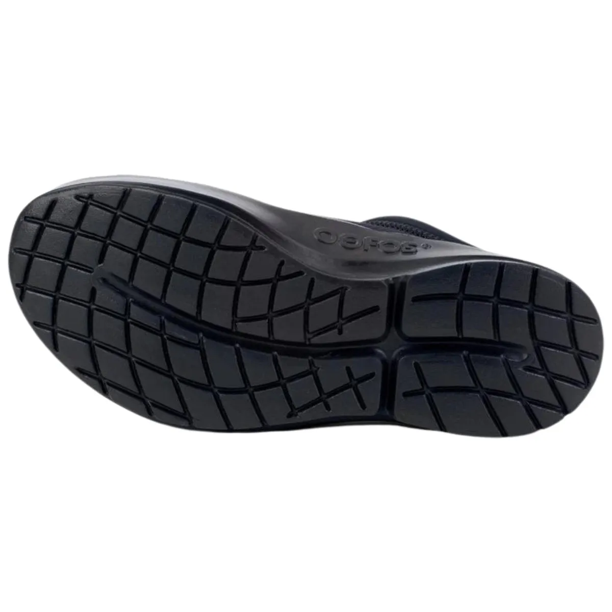 OOFOS Women's Oocoozie Sport Mule Black Mesh