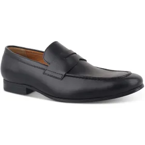 Parkerr Mens Faux Leather Memory Foam Loafers